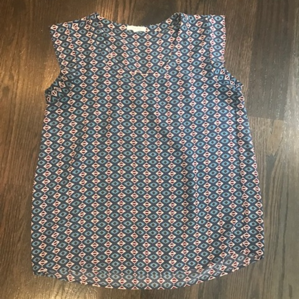 Pleione Multi Color Bailey Shirt Size S